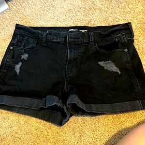 Old navy boyfriend short mid rise